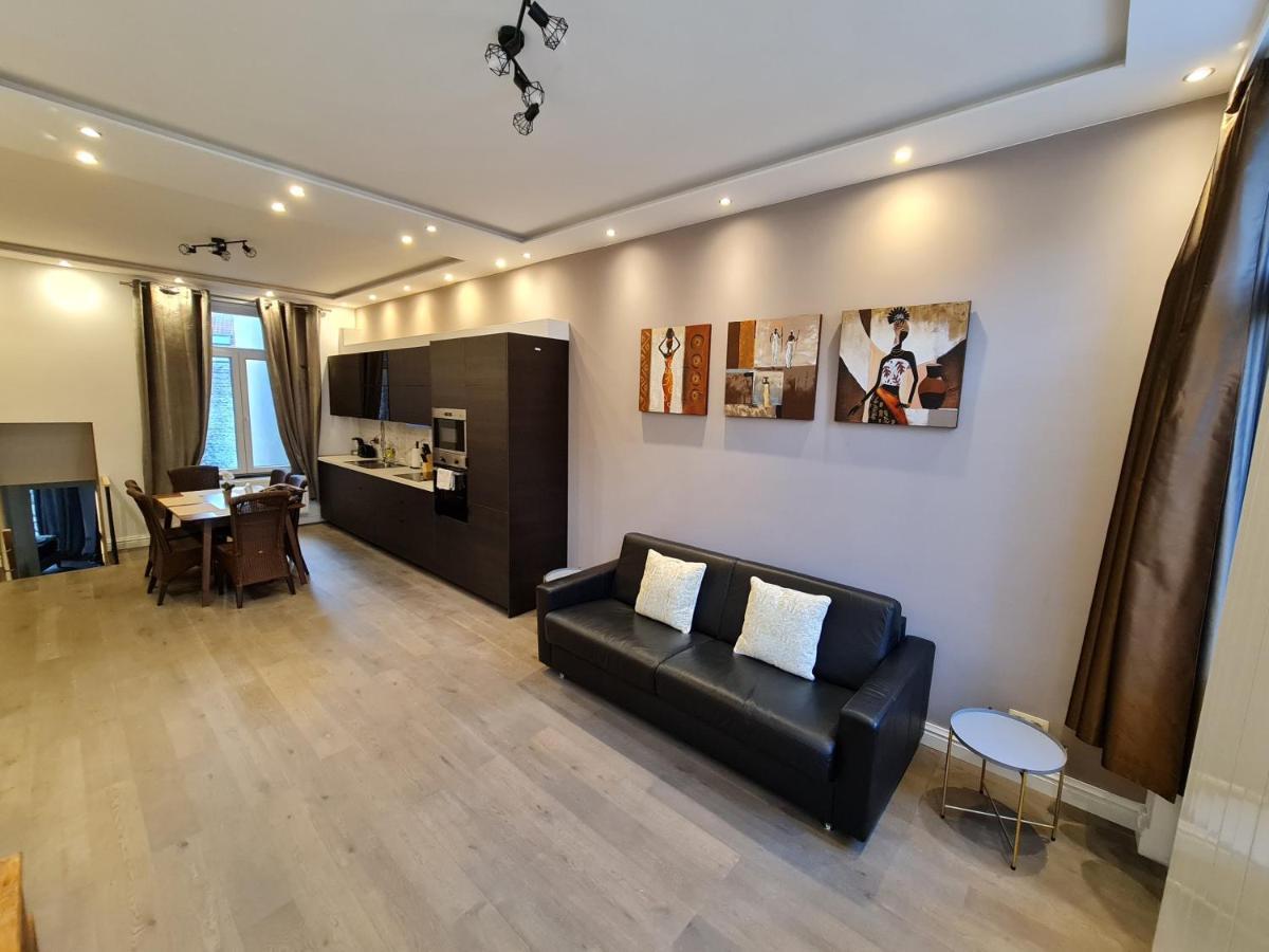 Modern Apartment At European Quarter Брюссель Екстер'єр фото